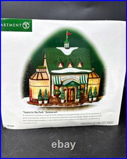 Department 56 Christmas in the City Tavern in the Park Ceramic Building Boxed