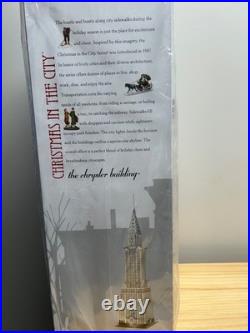 Department 56-Christmas in the City-The Chrysler Building NEW STILL IN SEALED
