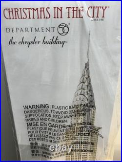 Department 56-Christmas in the City-The Chrysler Building NEW STILL IN SEALED