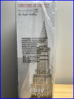 Department 56-Christmas in the City-The Chrysler Building NEW STILL IN SEALED