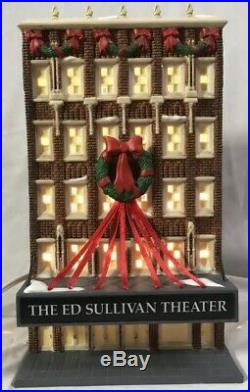 Department 56 Christmas in the City The Ed Sullivan Theater #59233 IN BOX