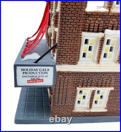 Department 56 Christmas in the City The Ed Sullivan Theater Lighted Ceramic