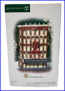 Department 56 Christmas in the City The Ed Sullivan Theater Lighted Ceramic