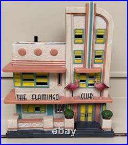 Department 56 Christmas in the City The Flamingo Club SKU 4022814 USED