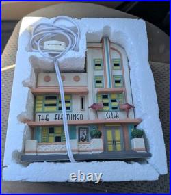 Department 56 Christmas in the City The Flamingo Club SKU 4022814 USED