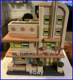 Department 56 Christmas in the City The Flamingo Club SKU 4022814 USED
