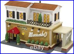 Department 56 Christmas in the City The Macambo Building 4020942 NEW P