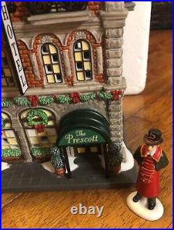 Department 56 Christmas in the City The Prescott Hotel 805536 RARE