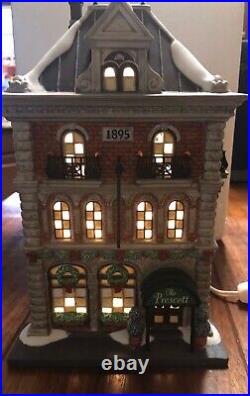 Department 56 Christmas in the City The Prescott Hotel 805536 RARE