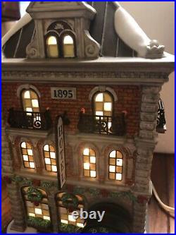 Department 56 Christmas in the City The Prescott Hotel 805536 RARE