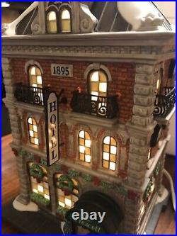 Department 56 Christmas in the City The Prescott Hotel 805536 RARE