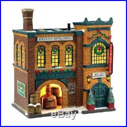 Department 56 Christmas in the City Village Brew House Lit House, 8.11 inch