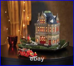 Department 56 Christmas in the City Village Engine Company 31 Firehouse Lit Buil