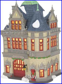 Department 56 Christmas in the City Village Engine Company 31 Firehouse Lit Buil