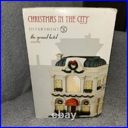Department 56 Christmas in the City Village Grand Hotel #4044790 Retired Rare