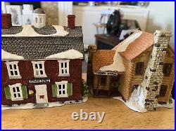 Department 56 Christmas in the City Village Huge Lot-23 Buildings 20+Box Figures