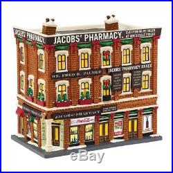 Department 56 Christmas in the City Village Jacobs Pharmacy Light House, 8.07