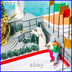 Department 56 Christmas in the City Village Rockefeller Plaza Skating Rink