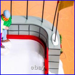 Department 56 Christmas in the City Village Rockefeller Plaza Skating Rink