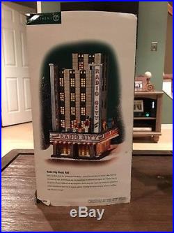 Department 56 Christmas in the city Series Radio City Music Hall (Retired)