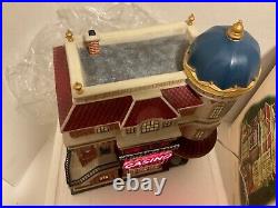 Department 56 Christmas in the city collection Royal Flush Casino