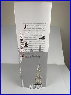 Department 56 Chrysler Building Christmas in The City Dept 56 CITC working