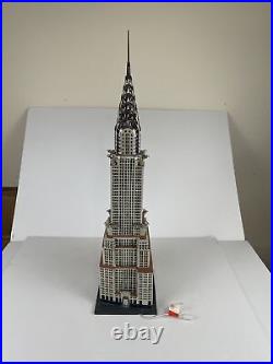 Department 56 Chrysler Building Christmas in The City Dept 56 CITC working