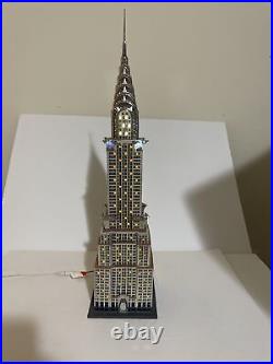 Department 56 Chrysler Building Christmas in The City Dept 56 CITC working