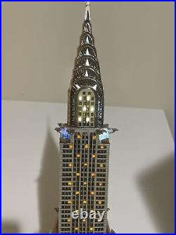 Department 56 Chrysler Building Christmas in The City Dept 56 CITC working