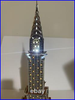 Department 56 Chrysler Building Christmas in The City Dept 56 CITC working