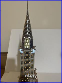 Department 56 Chrysler Building Christmas in The City Dept 56 CITC working