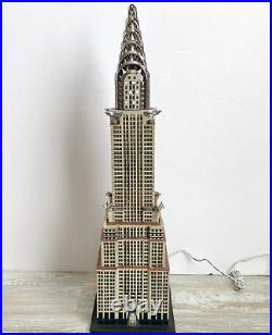 Department 56 Chrysler Building Christmas in the City 4030342 With Power Cord