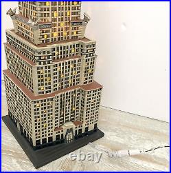 Department 56 Chrysler Building Christmas in the City 4030342 With Power Cord