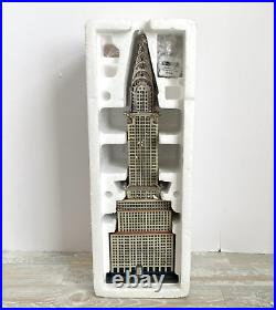 Department 56 Chrysler Building Christmas in the City 4030342 With Power Cord