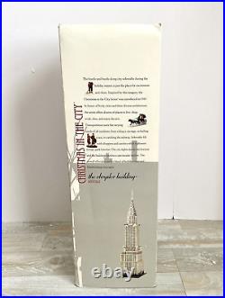 Department 56 Chrysler Building Christmas in the City 4030342 With Power Cord