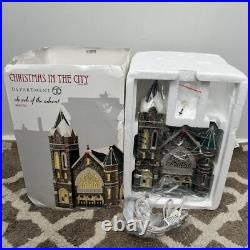 Department 56 Church Of The Advent! Christmas in the City. Rare! OPEN BOX