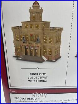 Department 56 City Hall 6011382 2023 Christmas in the City Village Sealed In Box