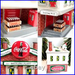 Department 56 Coca-Cola Bottling Plant Christmas in the City Retired