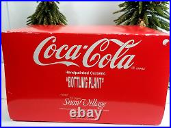 Department 56 Coca-Cola Bottling Plant Christmas in the City Retired