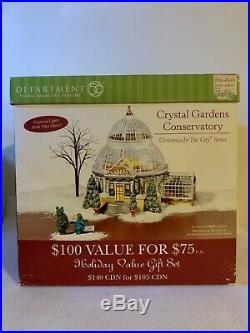 Department 56 Crystal Gardens Conservatory 59219