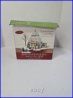 Department 56 Crystal Gardens Conservatory Christmas In The City 59219 NOS 2004