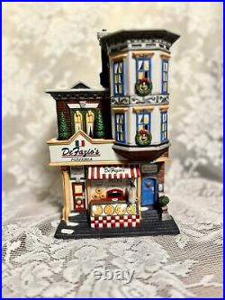 Department 56 DEFAZIO's PIZZERIA 58949 Christmas In The City Box & Cord