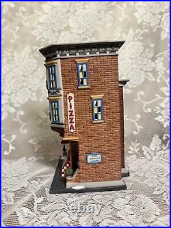 Department 56 DEFAZIO's PIZZERIA 58949 Christmas In The City Box & Cord