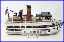 Department 56 East Harbor Ferry Christmas in The City Series 59213 NO LIGHT