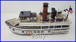 Department 56 East Harbor Ferry Christmas in The City Series 59213 NO LIGHT