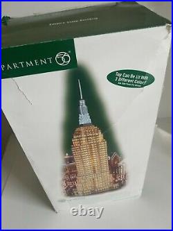 Department 56 Empire State Building Christmas In City 56.59207 NEW OPENBOX RARE