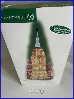 Department 56 Empire State Building Christmas In City 56.59207 NEW OPENBOX RARE