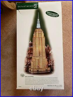 Department 56 Empire State Building Christmas In City Series Very Rare