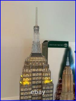 Department 56 Empire State Building Christmas in the City