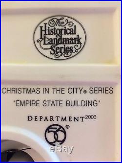Department 56 Empire State Building Christmas in the City